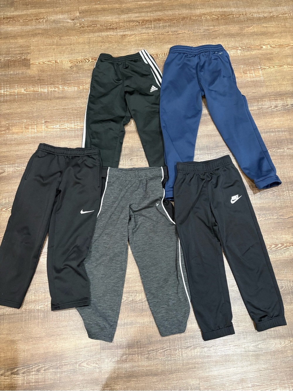 Boys Adidas, Nike Dri-fit (5 pairs) Joggers | Age 6-7 |